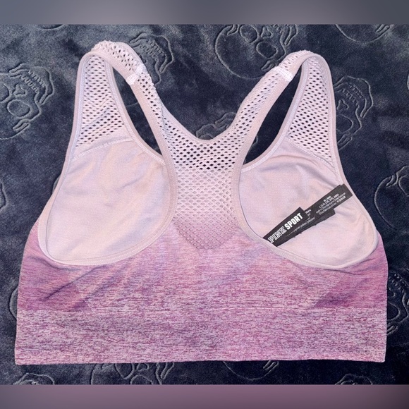 PINK Victoria's Secret Purple Ombre Sports Bra - Picture 2 of 3